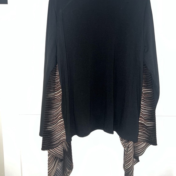 Casual Express multi color open front long sleeve sweater - Picture 2 of 7